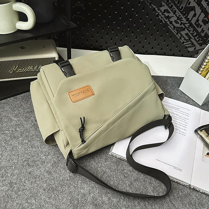 Tooling Messenger Bag Women'S Leisure Trendy Brand Large Capacity Student Sports Backpack Boys Canvas Messenger Bag Single Shoulder