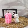 J0MC Little Girl Statue Silicone Molds for Epoxy Resin Princess Figurine Gypsum Silicone Mold Soap Making Molds