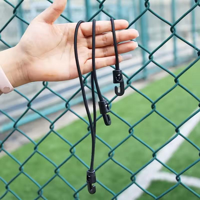 5 szt. Linka bungee z haczykami 10/15/20/25/30 cm Wysoka elastyczność Ekspander z haczykami Gumowy napinacz z haczykami na namiot