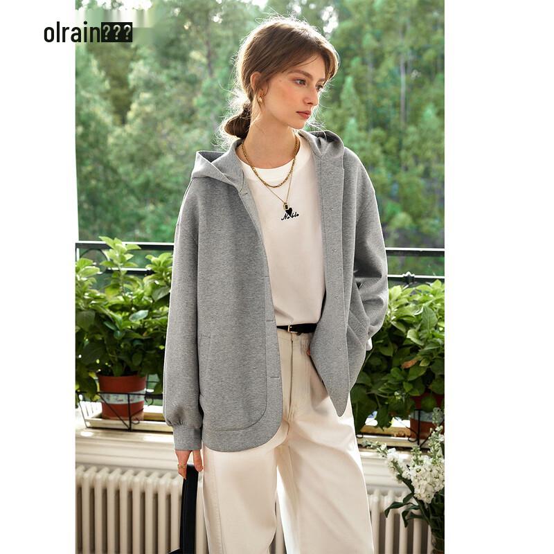 Olrain Women's Hooded Casual Sweatshirt