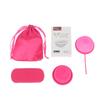 Coupe Menstruelle Disque Silicone Extra-Fin Disque Menstruel Tampon Ou Serviettes Alternatives