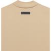 Fear of God Essential Short Sleeve T-Shirt Women Tops Sand FOG-SS23-224