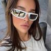 New Sports Sunglasses Women Punk Goggle Brand Designer Sun Glasses Men Silver Shades Uv400 Eyewear