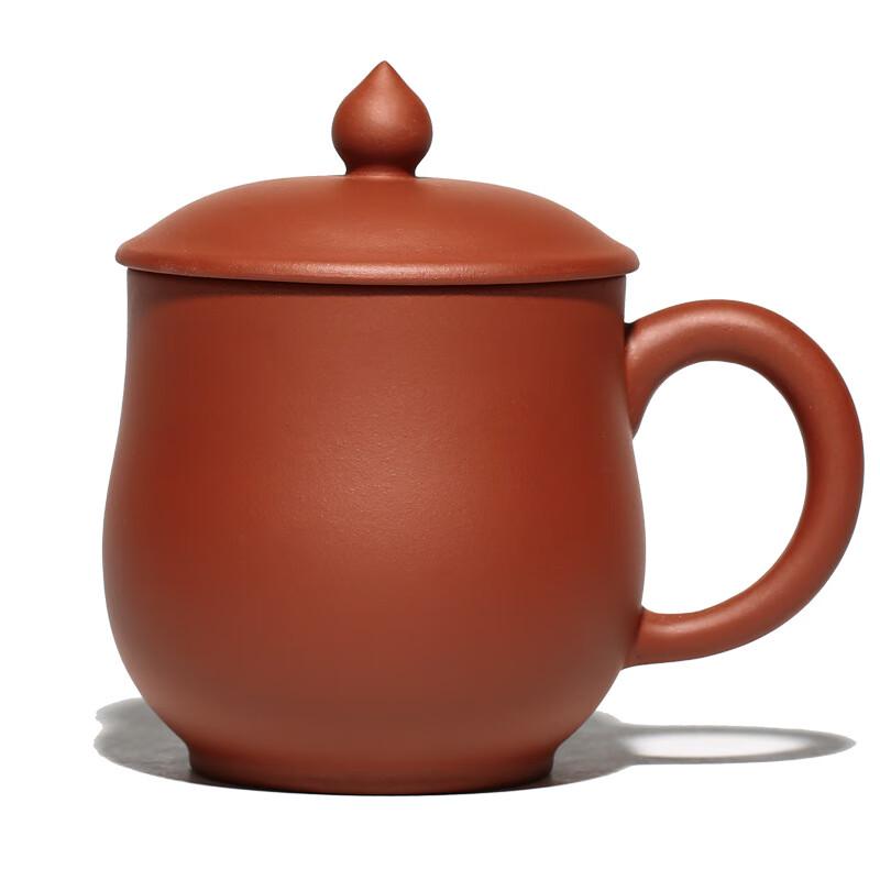 TLAKEHO Yixing Zisha Purple Clay Tea Cup with Lid