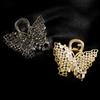 Korean Style Diamond-Inlaid Butterfly Hair Clip: Luxurious, Fashionable Accessory for Women