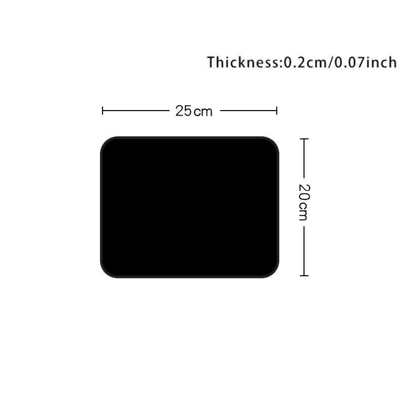 XXL Black Simple Gaming Mouse Pad Large Rubber Base Anti-slip Desk Accessories Mousepad PC Offices Gamer Keyboard Long Table Mat