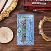 1PC Exquisite Floral Painting Metal Bookmark Hollow Bronzing Bookmark With Tassel Gifts For Book Lovers Writers Readers Students