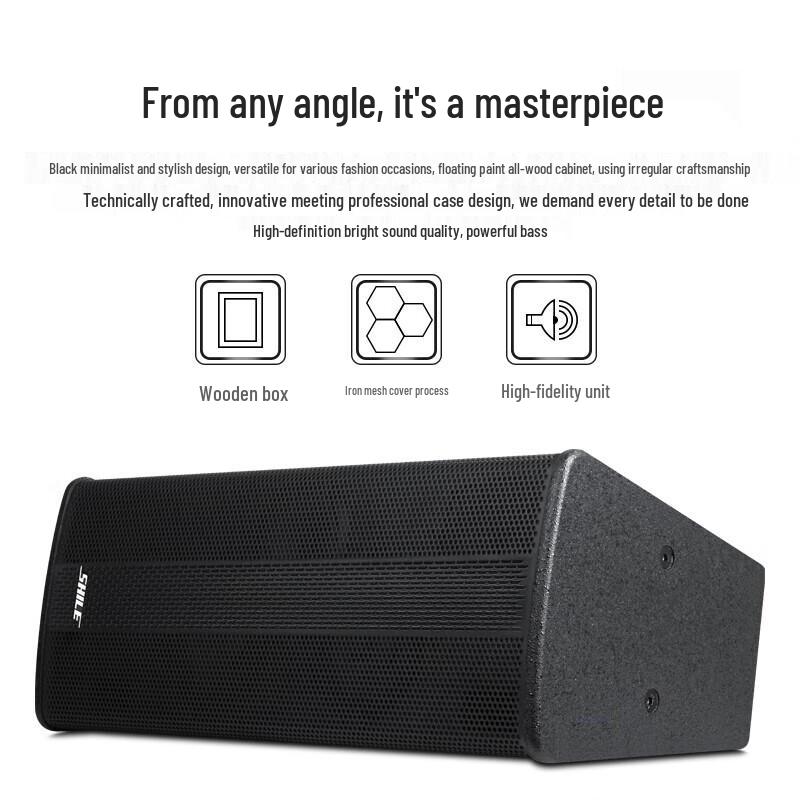 SHILE BX-404 4.5-inch Passive Conference Speaker Pair