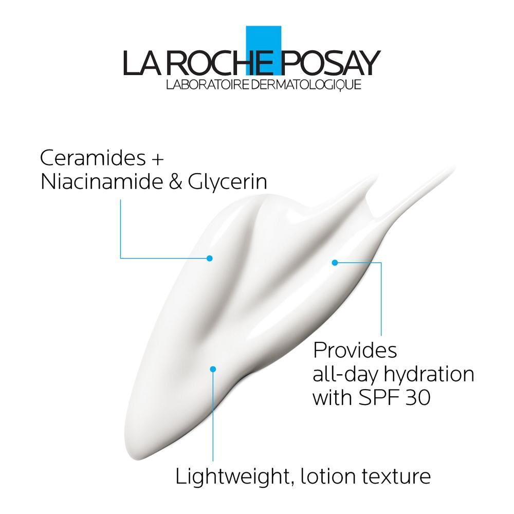 La Roche Posay Toleriane Double Repair Feuchtigkeitscreme fürs Gesicht, UV-Schutz LSF 30, 75 ml