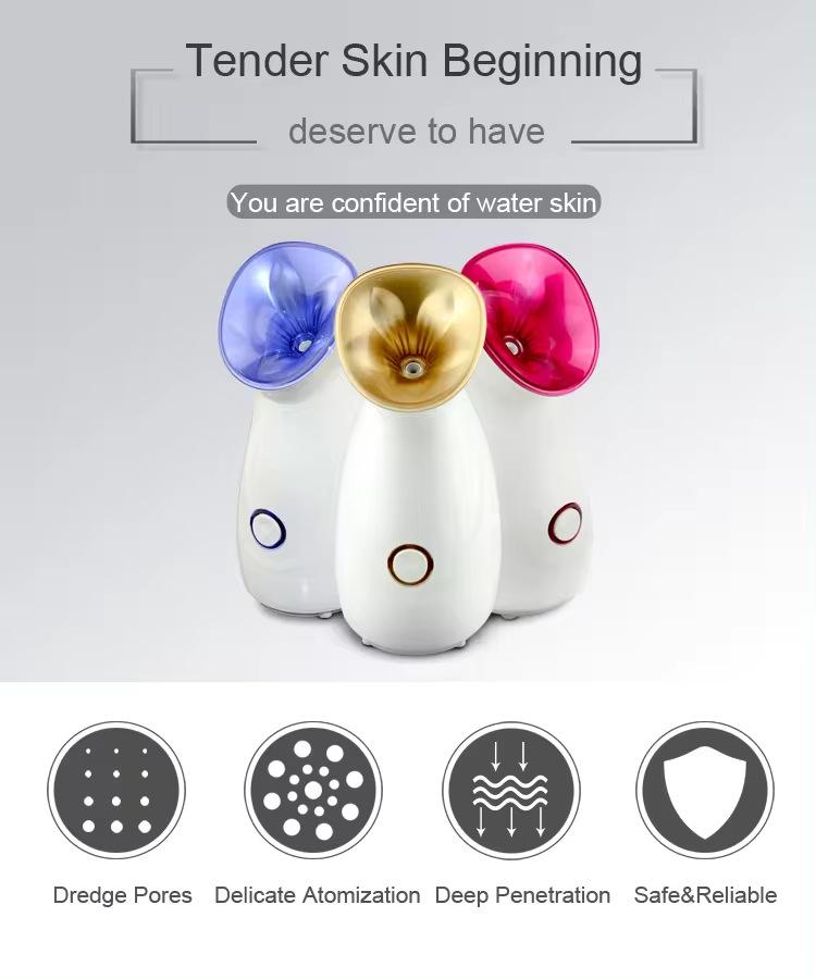 Cross-border Nano Mist Facial Steamer: Hydrating Hot Steam Beauty Device for Home Use