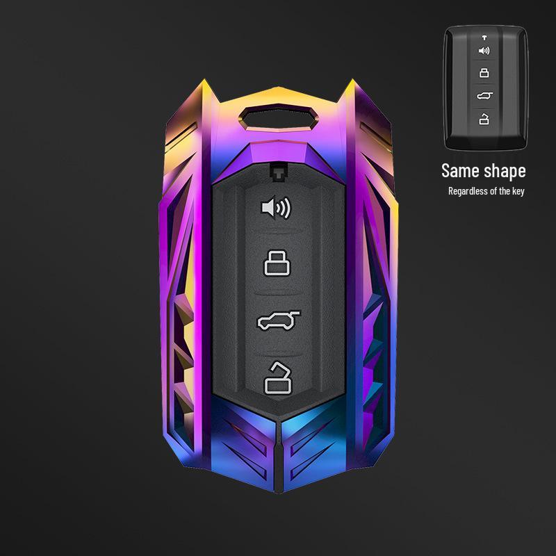 21 Tank Key Shell: Signal-Friendly Tank 300 Silicone & Zinc Alloy Car Key Cover