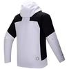 Anta Outdoor Series Storm Armor Color Block Zipper Hooded Comfortable Versatile Casual Waterproof Jacket Men Jacket Snow-White 152516607-1