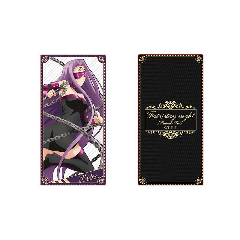 Fate Series Flash Cards Featuring Sakura, Rin, and Saber - Anime Merchandise