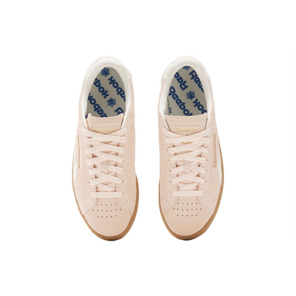 Reebok Club C Grounds Retro Fashion Comfortable Versatile Casual Low-Top Sneakers Women sneakers Light-Pink 100208146