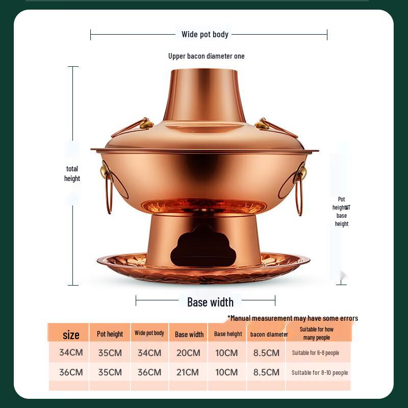 Traditional Beijing Charcoal Copper Hot Pot