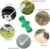 50/5x Double Plug Hose Connector Extender Repair Two Sections of Water Pipes for Car Washing Garden Pipe Connecting Fast Release