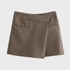 2023 Autumn European & American Women's Asymmetrical Three-Color Casual Skirt Pants
