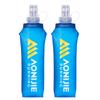 Azarxis Foldable Soft Hydration Flask with Dustproof Lightweight TPU Water Bottle for and Outdoor 250ml and 500ml Capacity Cap, Running, Marathons,