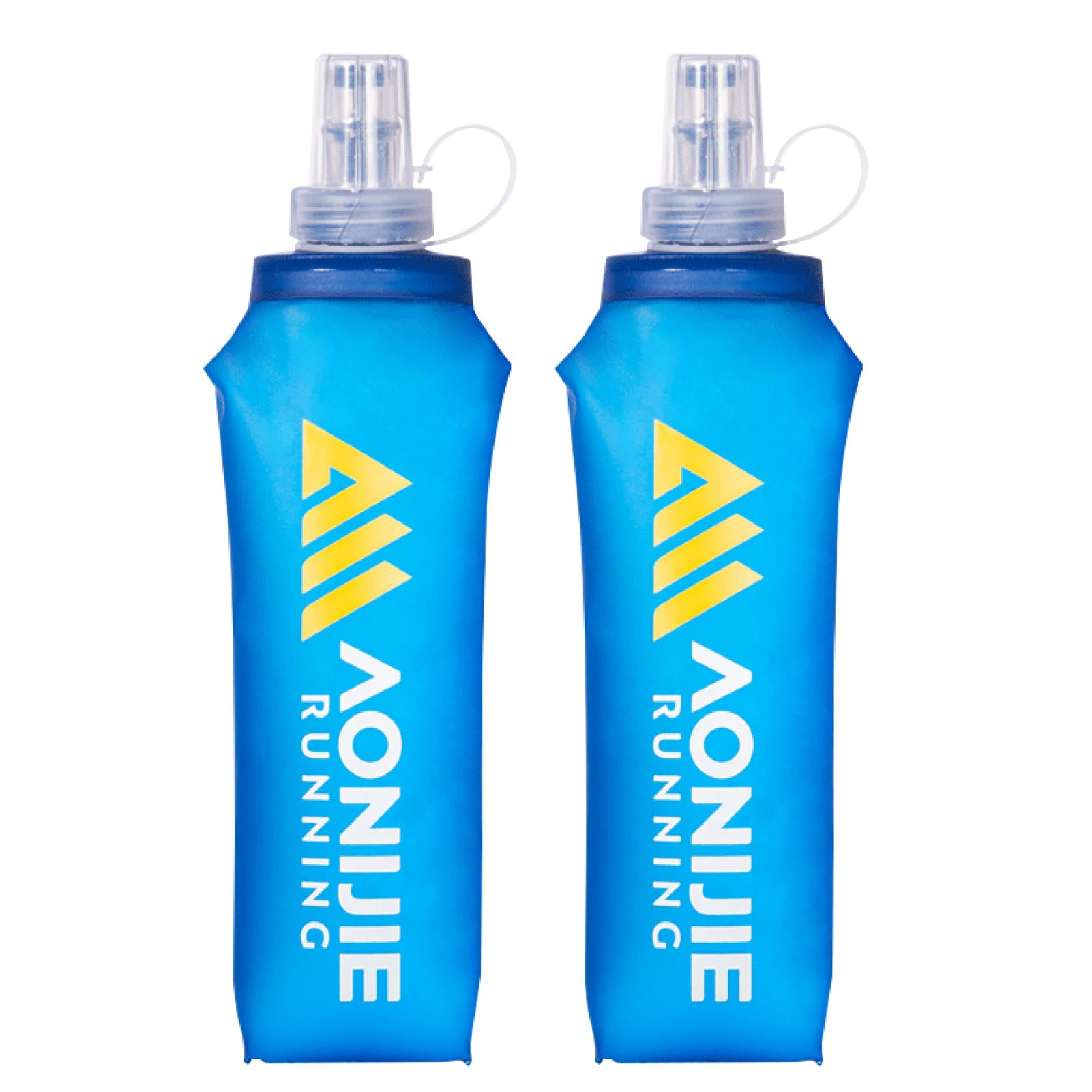 

Azarxis Складная мягкая гидратационная фляга с пылезащитной легкой ТПУ бутылкой для воды для и на открытом воздухе 250 мл и 500 мл емкость крышка, бег, марафоны,