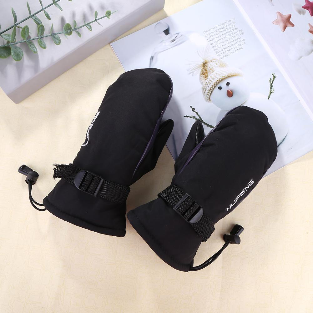 Electric Heating Gloves USB Charging Electric Heated Gloves Waterproof 3 Gear Temperature for Climbing Hiking Cycling