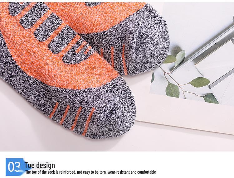 Women's Thick Warm Ski Socks for Autumn and Winter Outdoor Sports