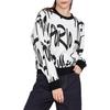 Emporio Armani Capsule Logo Series Logo Print Loose Fit Crew Neck Sweatshirt Women Tops Black 6K2M6R-1JHSZ-F160
