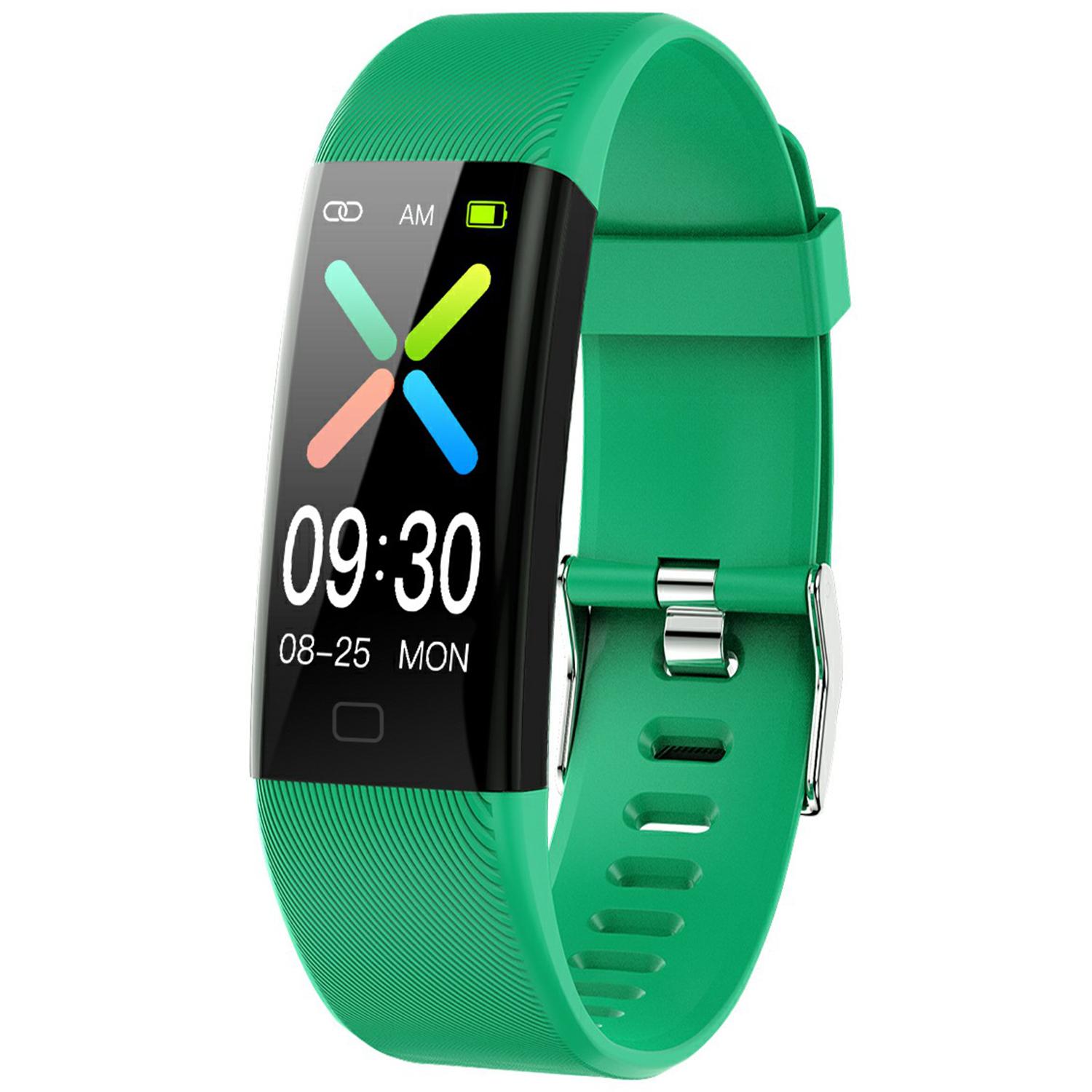 

F07T Heart Rate Monitoring Smart Watch Waterproof Wrist Bracelet Fitness Tracker Green
