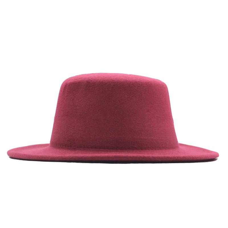 New Western cowboy hat, Tibetan wool top hat, men's and women's autumn/winter outdoor ox-head accessory, travel riding hat