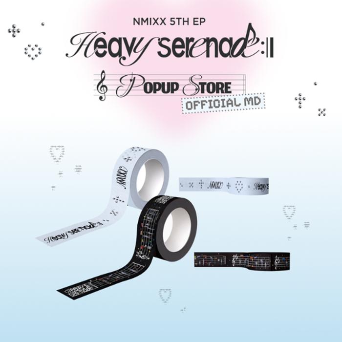 [Предзаказ] NMIXX [Heavy Serenade] POP-UP STORE MD MASKING TAPE - HEAVY VER