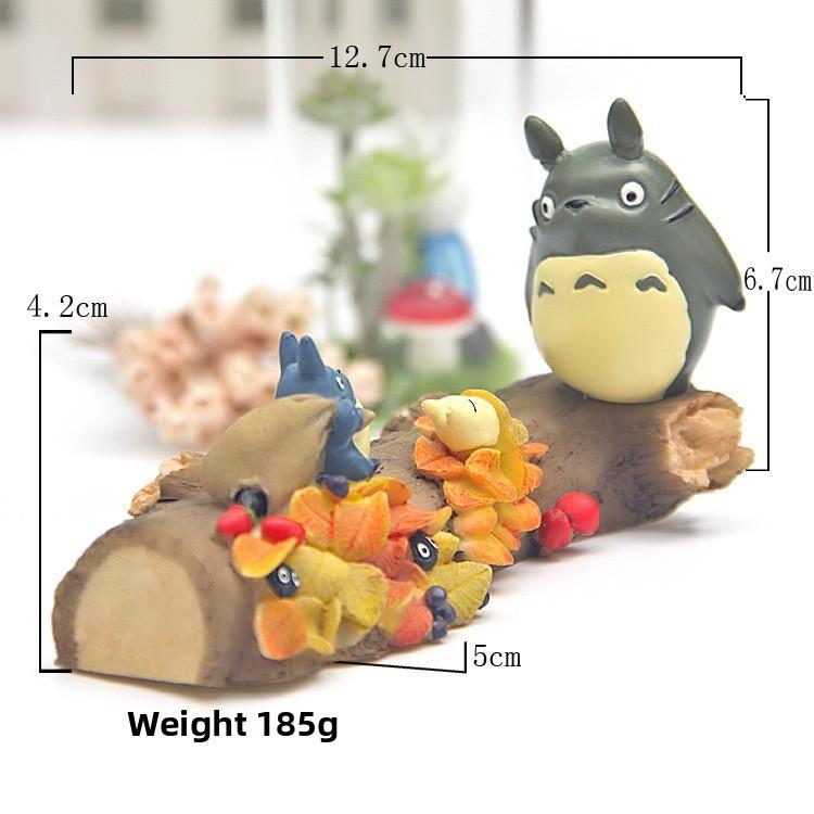 Totoro Seasons Four Scene Model Ornament For Microscopic Decor Landscape