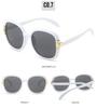 2023 Trendy Oval Sunglasses - European & American Street Style, Influencer Inspired, Hand-Grip Design for Women