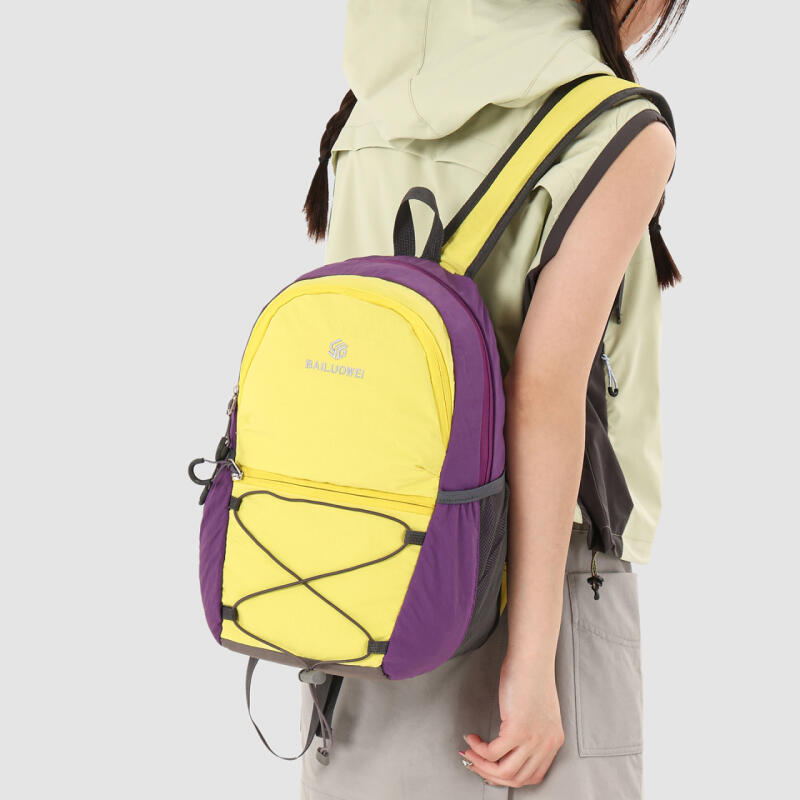 Outdoor Lightweight Backpack Color Contrast Sport Backpack