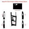 Baojun RC-6 Interior Console Gear Door Decoration Stickers & Film Modification Kit