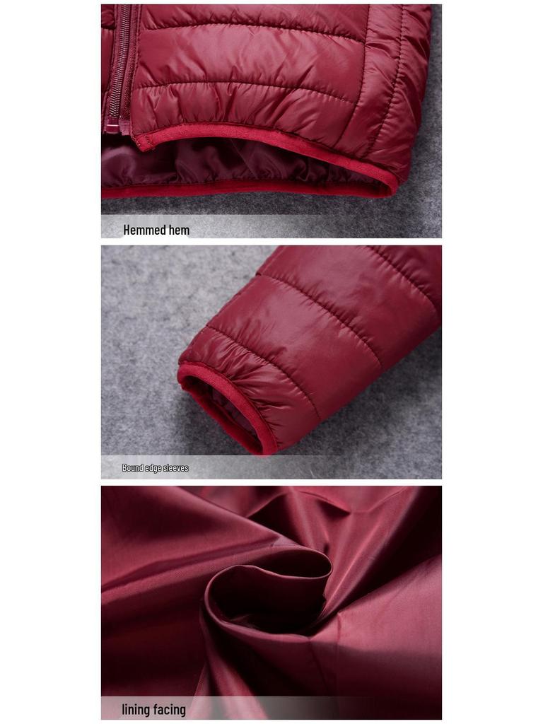 Férfi Egyszínű Kapucnis Pamut Kabát - Könnyű, Vékony, Többszínű, Őszi/Téli Stílus, Egyedi Nyomtatás Elérhető