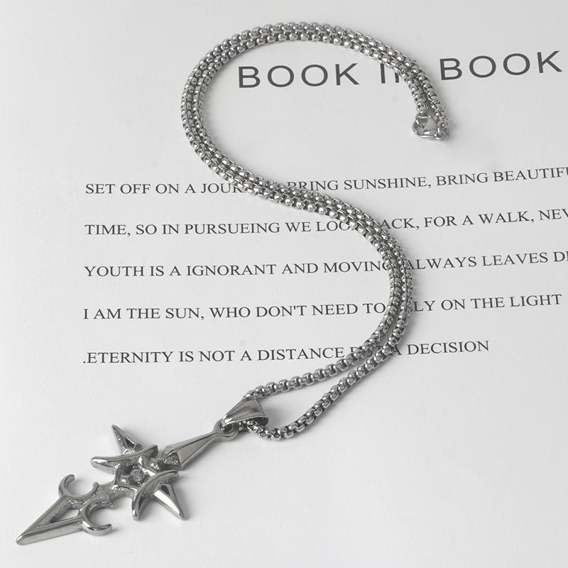 Stainless Steel Fate Zero Arthur Pendragon Saber Pendant Necklace for Men and Women