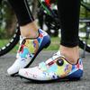 Unisex Road Mountain Bike Cycling Shoes With Ventilation Quick-Release Buckle Lightweight Anti-Slip Sole