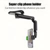 Universal 1080° Rotating Phone Holder for Car Sun Visor and Rearview Mirror Universal Model, Suitable for Cars, Trucks, Etc.