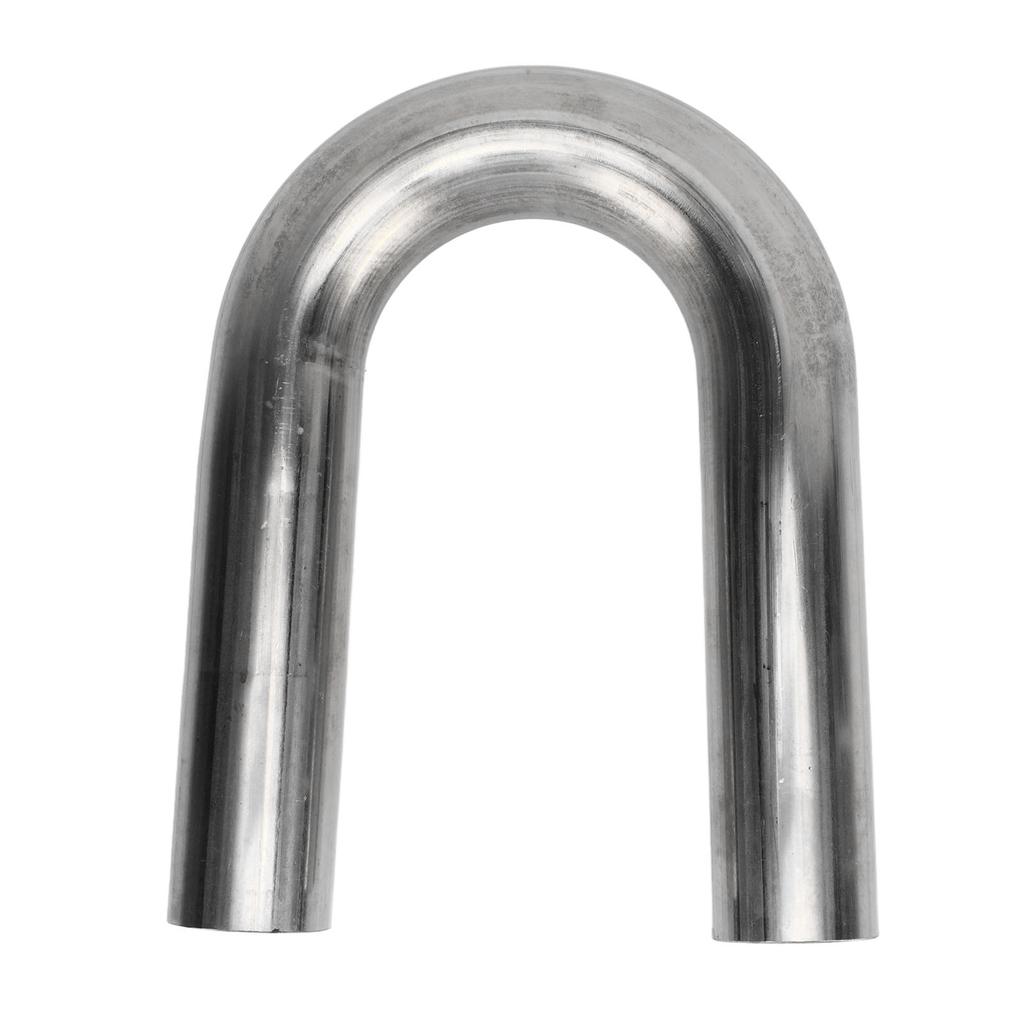 1.75in 180 Degree U Bend Exhaust Pipe Mandrel Bend Pipe Fit for Universal Exhaust System