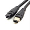 New Firewire 800 IEEE1394B 9 Pin to 6 Pin Male to Male Cable 6FT 1.8M Balck