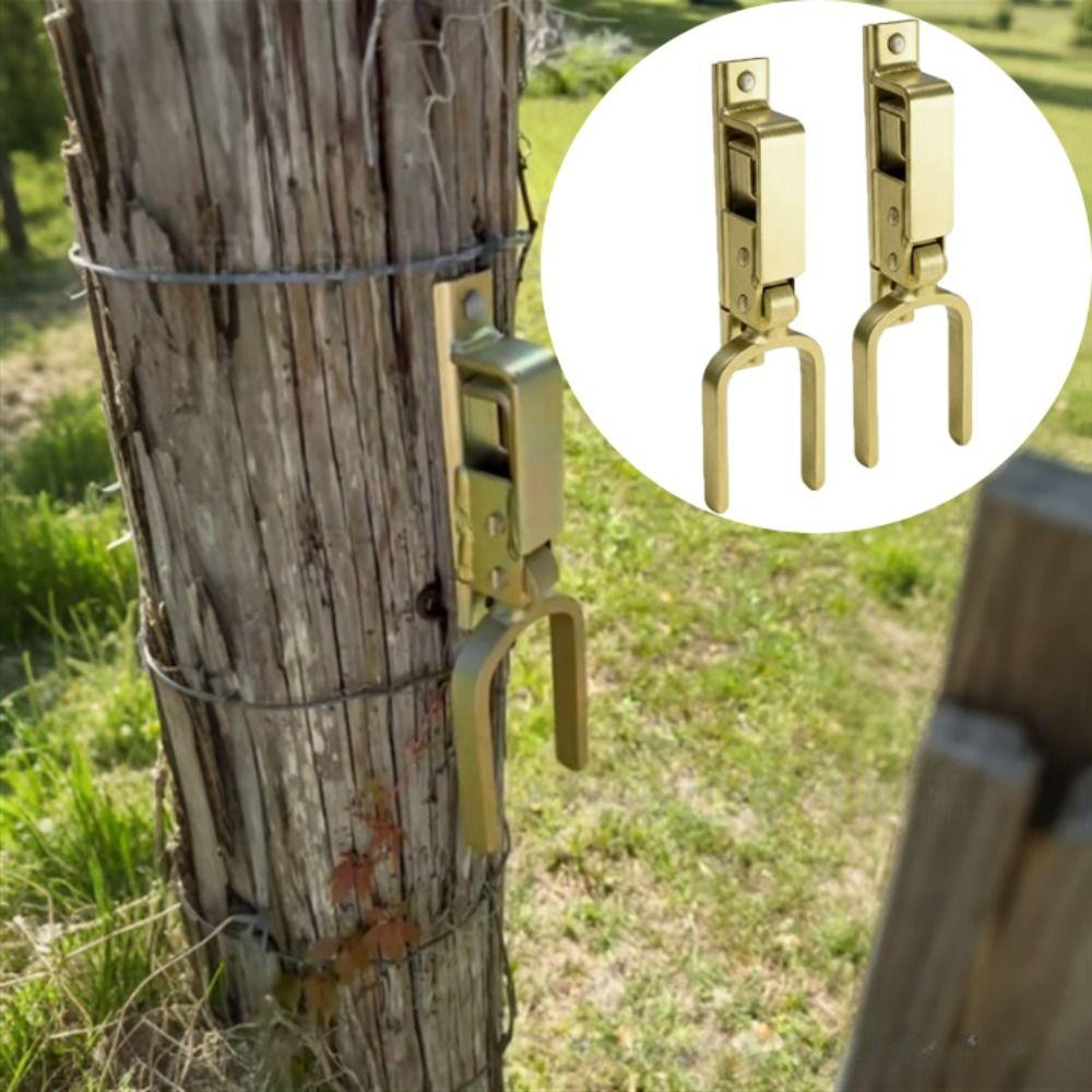 Sturdy Durable Portable Immediate-locking Lock Instant Locking Gate Lock  Gate Lock