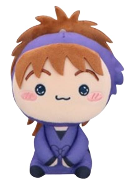 Nintama Rantaro the Movie: Dokutake Ninja Corps' Strongest Strategist Mochipiko Plush Toy, 6th Edition, Approx. 15cm, Single Item: Raizo Fuwa