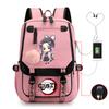 Demon slayer ghost extermination column student schoolbag junior high school student primary school student middle school student backpack