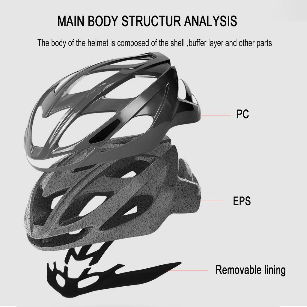 Pjt Cycling Helmet Man Women Road Mountain Bike Helmet Outdoor Bicycle Skateboard Scooter Integrally-Molded Ultralight Helmet