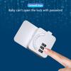 Kids Security Protection Password Lock For Fridge Drawer Cabinet Door Locks Abs Material Multi-Function Home Safety Locker
