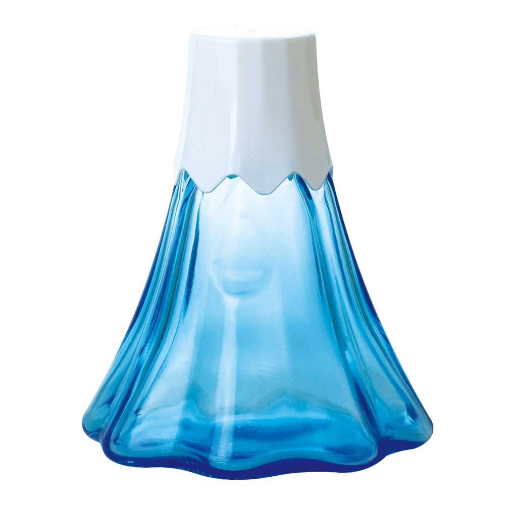 Yamako Glass Mount Fuji with x 28084 Bottle, Design, Cap, 12.4 H14.3cm,