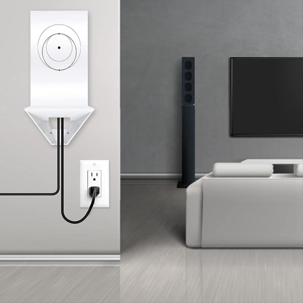 Router Stand Wall Mount Bracket for Gen 2, Sturdy Router Stand with Screw Mounting Kit