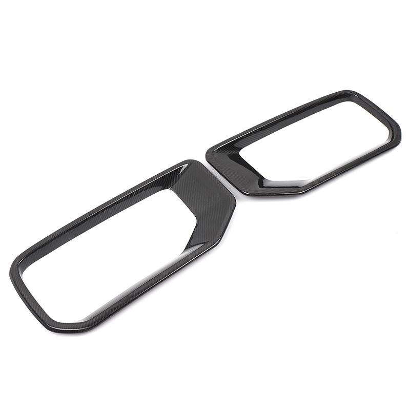 

Real Carbon Fiber For Mercedes Benz G-Class W465 G63 2026+ Car Front Bumper Side Air Inlet Decorative Frame Car Accessories