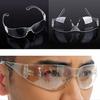 Unisex Eye Protective Windproof Goggles Safety Clear Frame Lens Glasses Eyewear