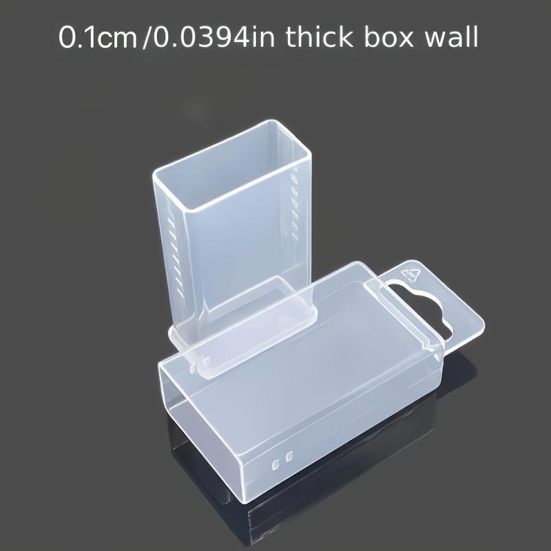 1pc Rectangular Expandable Tool Storage Box for Drill Bits, Earrings, Necklaces, Small Handmade Parts