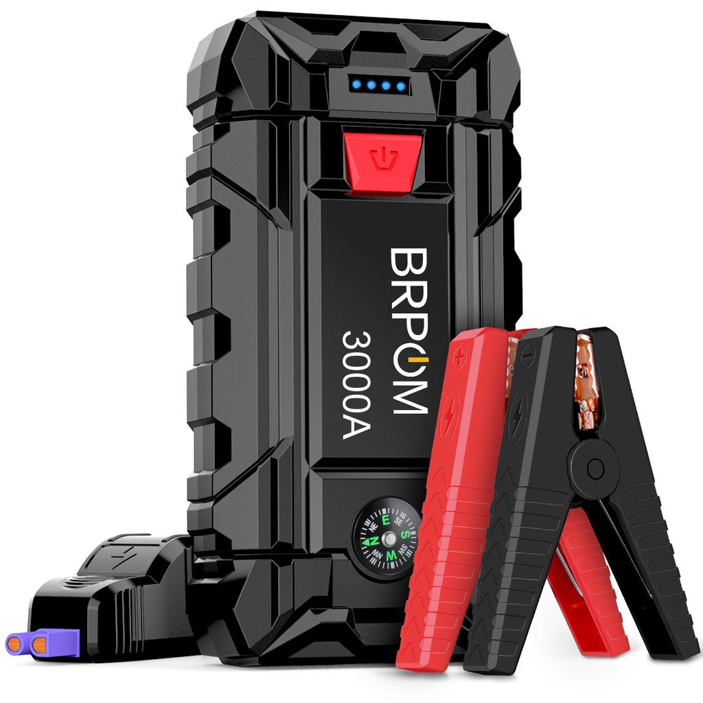 Portable Car Jump Starter Power Bank Car Booster Charger 12V Starting Device Petrol Diesel Car Emergency Booster